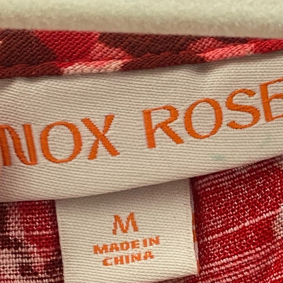 Red Floral Boho MIDI Dress - Picture 9 of 14